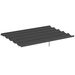 Toile De Toit Pour Pergola Tonnelle Rétractable De 4 X 3 M - Toile Uniquement 350 X 260 Cm Gris Foncé_desvips.com