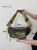 Camouflage Casual Outdoor One Shoulder Hiking Mountaineering Waist Bag_desvips.com