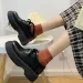 Japanese School Uniform Shoes Jk Student Women Kawaii Lolita Soft Round Toe Lolita Platform Mary Jane Shoes 240627_desvips.com