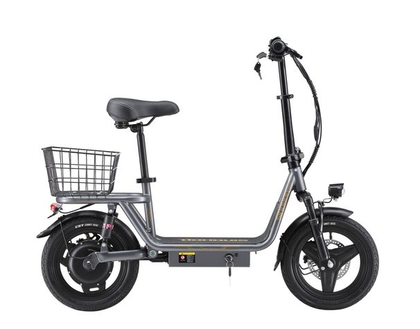SINOHON K14 Electric Bike For Adults 14inch-tire 350W Motor 36V 15.6Ah Battery 3-Speed_desvips.com