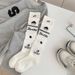 Women's Doublet Multi Layered Spliced Calf Socks Sporty Soccer Knee High Trendy And Stylish_desvips.com