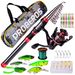 Rod Combo Casting Rod Lure Suit Long Distance Casting Sea Fishing Rod Fishing Gear Bag Fishing Line Combination_desvips.com