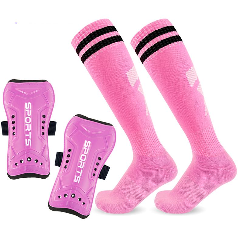 Soccer Shin Guards Straps Soccer Shin Guards Cross Border Foreign Trade Over The Knee Long Football Socks_desvips.com