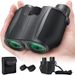 8x Compact Hunting Binoculars, 10mm Exit Pupil/Eye Relief, FMC 99% Light Transmission, Lightweight Non-Slip Grip For Hunting & Wildlife Observation_desvips.com