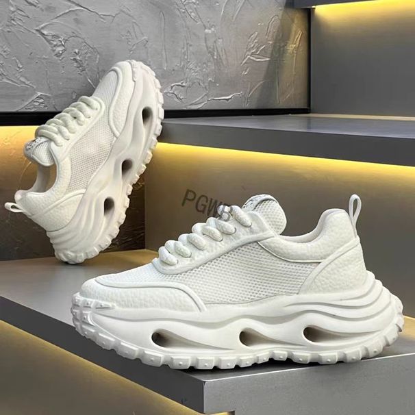 Height Increasing Mesh Breathable Dad Sneakers Fashion Casual Outdoor High-Quality Comfortable Men's Shoes_desvips.com