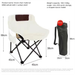 Moon Portable Folding Art Student Sketching Outdoor Camping Fishing Chair Telescopic Stool_desvips.com