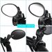 1/2pcs Bike Rearview Mirror 360° Adjustable Rotatable Handlebar Convex Mirror Safe Wide Angle For Bicycle Cycling Outdoor Sports_desvips.com