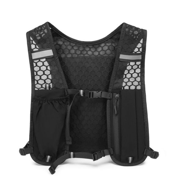 Luminous Running Outdoor Mountaineering Cycling Hiking Vest Bag Lightweight Sports Storage Backpack_desvips.com