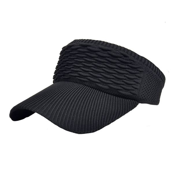New Fish Scale Open-top Trendy Summer Sun Hat, Knitted Baseball Cap For Women Outdoor Sports, Marathon Hat_desvips.com