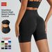 Women's High-Waisted Seamless Yoga Shorts Quick Drying Hip Lifting Tight Fit Sports Fitness Pants For Spring/Summer Running_desvips.com