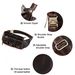 Best-selling Vintage Genuine Leather Waist Outdoor Sports And Leisure Multi-pocket Chest Bag, Multifunctional_desvips.com