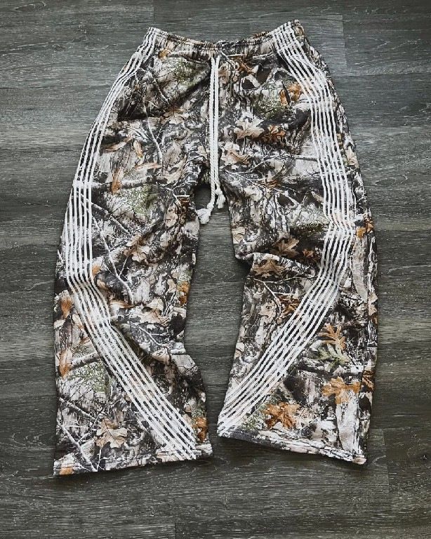 American Style Hoodie Men Loose Niche Outdoor Wear Cool Long Pants_desvips.com