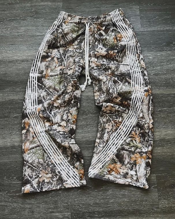 American Style Hoodie Men Loose Niche Outdoor Wear Cool Long Pants_desvips.com
