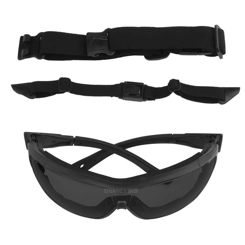 Tactical Glasses Shooting Hiking Eyewear CS Airsoft Safety Protective Goggles Outdoor Sports Sunglasses_desvips.com