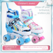 Kids Roller Skates For Ages 2-10, Beginner's Four-Wheeled Flash Double Row Skates, Boys And Girls Adjustable Inline Skates_desvips.com
