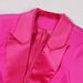 Women's clothing Internet celebrity style ostrich feather suit two-piece suit temperament dress women's pants suit_desvips.com
