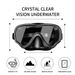 Snorkeling Mask Adult tempered glass snorkel Mask Full dry snorkel set_desvips.com