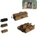Camping Equipment Storage Bag, Tent Pegs Holder, Zippered Tool Carrier, Brown_desvips.com