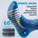 Professional Marathon Running Socks For Men Mid-Calf Thickened Terry Cloth Sole Sports Basketball Badminton Plus Size Spring Summer_desvips.com