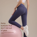 Nude Feel Yoga Women High Waist Tummy Control Peach Butt Fitness Pants Running Training Sports Tight Leggings For_desvips.com