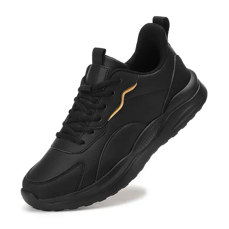 Casual Sports Lightweight Outdoor Walking Simple Men Single Small Black Shoes Large Size 48 Sneakers Ddmysaturn_desvips.com