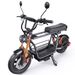 IScooter DX5 Electric Scooter With Seat And Basket 1500W 15.6Ah Scooter For Adults 72KM Range 15''Scooter With NFCs 55KM/h Speed_desvips.com