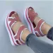 Wedges Summer Woman Platform Fashion Fish Mouth Rome Sandals Black Women Shoes Ddmysaturn_desvips.com