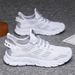 2027 Spring Summer Fashion Sneakers Jogging Shoes Men Flying Mesh Surface Low Top Lace-Up Breathable Soft Bottom Non-Slip Lightweight Running Shoes_desvips.com