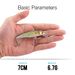 TREHOOK 3pcs 7cm 6.7g Floating Minnow Lures For Fishing Pike Wobblers For Trolling Artificial Baits Kit Crankbait Fishing Tackle_desvips.com