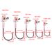 5PCS/Big Eyes High Strength Jig Head For Worm Lure Swimbait Hook For Seawater Freshwater Fishhook Fishing Tackle_desvips.com