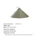 Outdoor camping tent 15D single-sided silicon two-person ultra-lightweight tent plus sky-curtain two-in-one pyramid tent_desvips.com