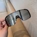 Outdoor Sports Cycling Mountaineering Skiing Windproof Goggles Sunglasses Black Mercury Oversized Frame Slimming_desvips.com