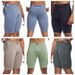 Men's Quick Drying Fitness Pants High Elasticity Breathable Tight Fitting For Training Yoga Sports Autumn Winter Five Point_desvips.com