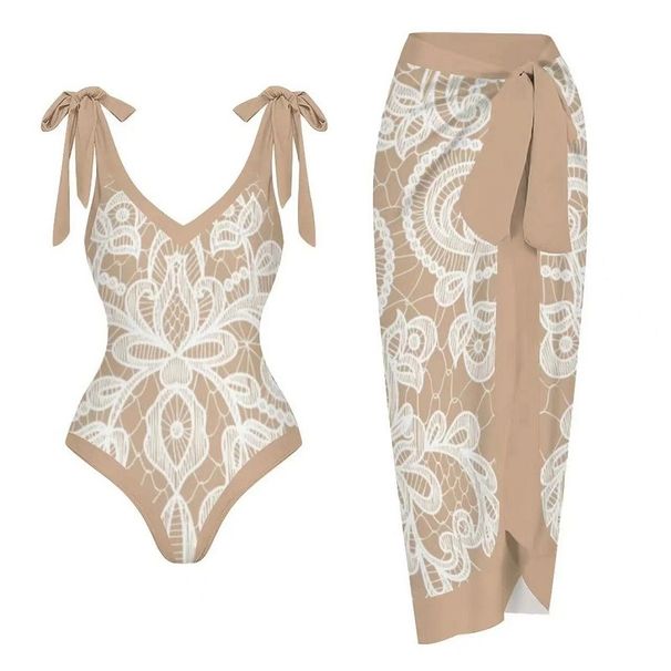 Conservative Cover Slim Sexy Beach Skirt Bikini_desvips.com