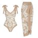 Conservative Cover Slim Sexy Beach Skirt Bikini_desvips.com