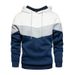 Spring And Autumn Color Block Fashion Sweatshirt Men's Casual Sports Top_desvips.com