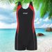 Sexy Quick-Dry Swimwear Women's Sports Swimming Speed One-Piece Hot Spring Swimsuit_desvips.com