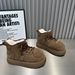 001 001 Fanfuna Hot-Selling Fashion Chunky Thick-Soled High-Top Snow For Women 2025 Autumn New Lace-Up Short Boots Trendy_desvips.com