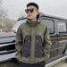 Spring Versatile Trendy Brand Men's Korean Sports Casual Coat Internet Celebrity Same Style Loose Hooded Jacket_desvips.com