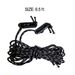8 Pack Replacement 6.5ft Tethers And Aluminum Metal Stakes Tie Down Rope_desvips.com