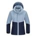 001 Couple 3-in-1 Men Waterproof Warm Hiking Suit Women Detachable Silver Fox Fleece Inner Jacket Custom_desvips.com