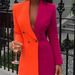 Women's Fashion Professional V-neck Cardigan Small Suit Small Suit_desvips.com