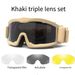 Impact goggles Outdoor dirt bike windproof goggles Men's CS sports riding glasses set_desvips.com