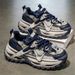 New Product Fashion European Station Sneakers Youth/Men PU+Mesh Low Top Lace-Up Thick Sole Non-Slip Wear-Resistant Running Shoes_desvips.com