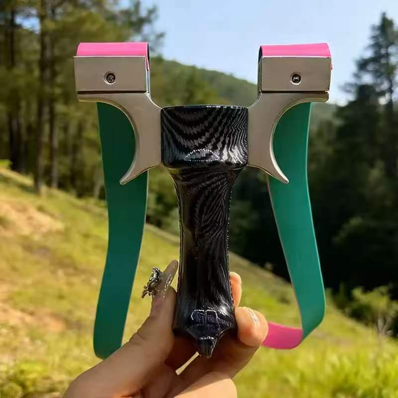 YUOUY Professional High-Precision Slingshot With 9025 Carbon Fiber Grip & Full Accessories Kit_desvips.com