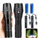 2 Stück Extrem Hell Leistungsstark 5-Modi Zoombare Aufladbar Handgerät Taschenlampe Licht Zuhause, Im Freien, Camping Taktische Fackel Lampen_desvips.com