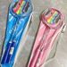 【Black Gold Sports】Badminton Single Lanwei Ultra-light Durable Type Unisex Adult Student Badminton Racket Set_desvips.com
