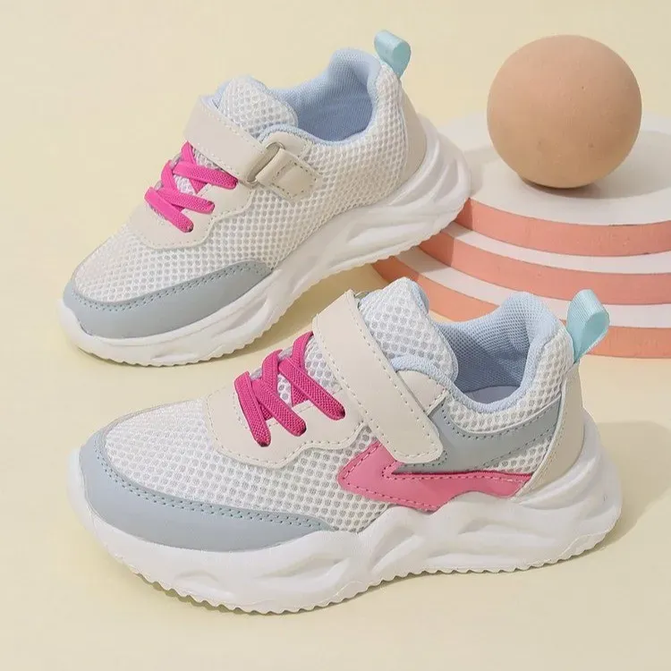 Girls Slip on Kids Sneakers Lightweight Tennis Running Walking Sport Fashion Shoes Cutefeet for Little Big Kid Sizes 26_desvips.com