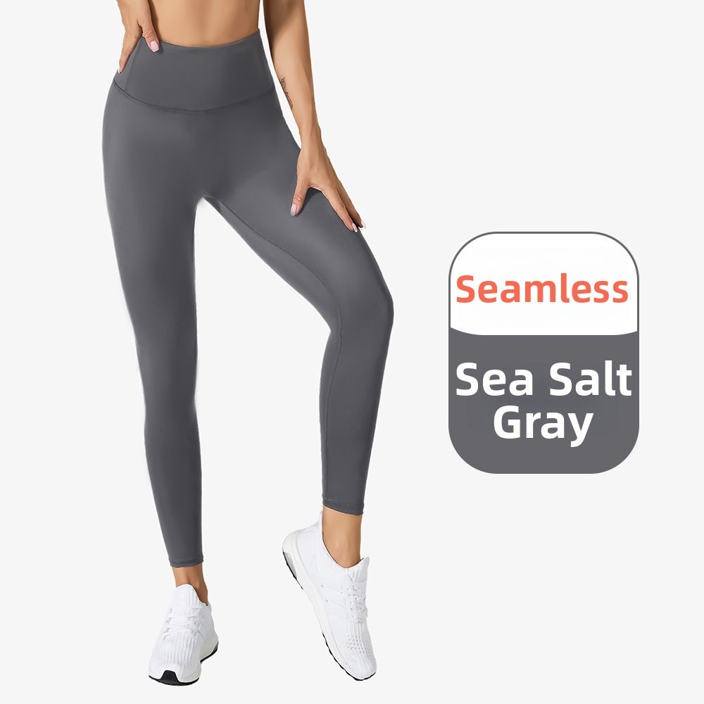 High-Waisted Slimming Yoga Pants Notting Nude Feel Tummy Control Quick Drying For Running Exercise Fitness Sports Clothing_desvips.com
