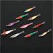 Squid Hook Luminous Beads Simulation Suit Round Belly Fish Wood Shrimp Lure 10 Pieces A Box_desvips.com